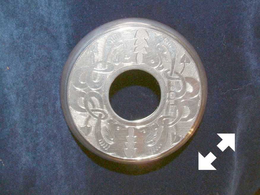 Silver Pipe Chanter Sole bottom