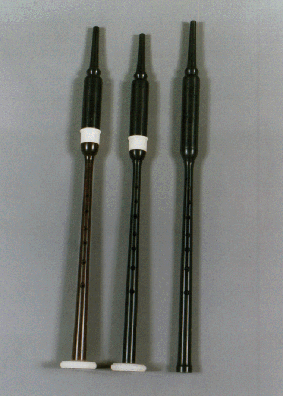 MacMurchie long practice chanter in Polypenco or African Blackwood with pipe chanter finger spacing