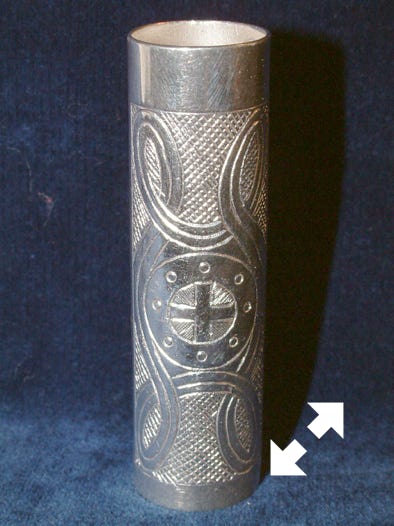 Silver Runic Design tuning slide