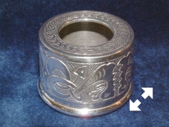 Silver Zoomorphic Design ferrule